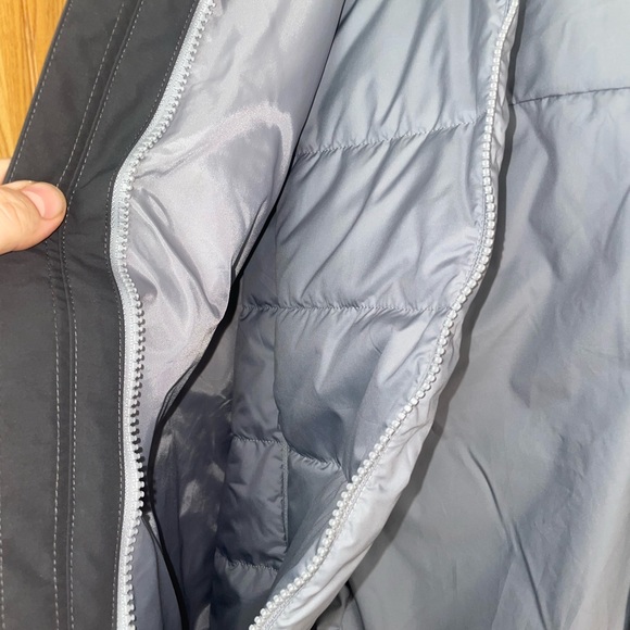 The North Face CARTO TRICLIM coat jacket 2 in 1 dark gray - Picture 5 of 9